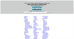 Desktop Screenshot of bodymindspiritdirectory.org